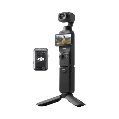 DJI Osmo Pocket 3 Kreativ Combo - Vlogging-Kamera mit 1-Zoll-CMOS, 4K 120 fps und 3-Achsen-Stabilisierung für beeindruckende Aufnahmen und kreatives Filmen