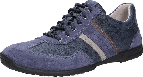 Pius Gabor Sneaker - Sportlicher Halbschuh in Weite G, Blau 45 EU - Sneaker in Weite G für optimalen Tragekomfort, aus hochwertigem Lederimitat und Veloursleder, ideal für Freizeit und Sport.