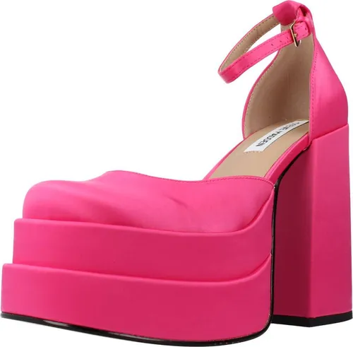 Plateaupumps STEVE MADDEN – Extravagante pinke Damenpumps - Pumps & High Heels mit 13 cm Absatzhöhe, ideal für Partys. Die zarte Schließe sorgt für optimalen Halt und eine wunderschöne Silhouette.