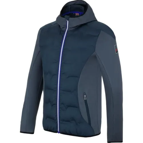 WÜRTH MODYF Hybridjacke Stretch Evolution in Blau Royal für Herren - sportliche Arbeitsjacke mit Anti-Pilling für die Arbeit und Freizeit in der Größe L