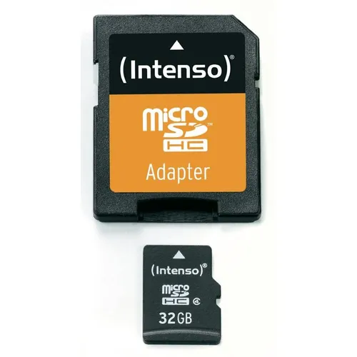 GB Intenso microSDHC Class 4 Bulk inkl. Adapter auf SD 32
