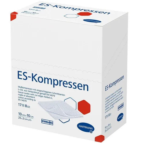 ES-Kompressen steril 10x10 cm 8fach 50 St