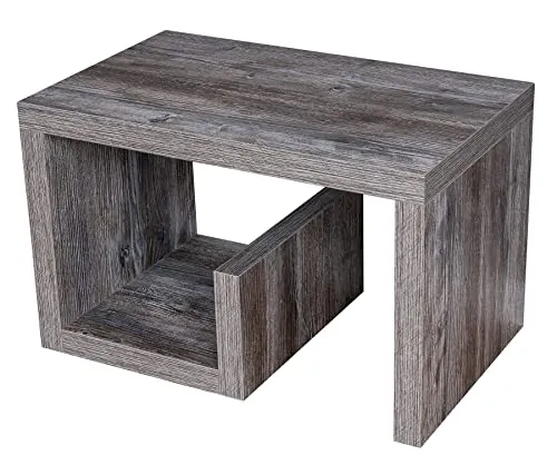 levandeo Couchtisch Gustav Altholz Shabby Chic - Beistelltisch fürs Wohnzimmer, hochwertig und fest verleimt - keine Montage nötig, Made in Germany!