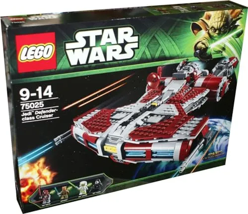 Star Wars 75025 Jedi Defender Class Cruiser, von Lego