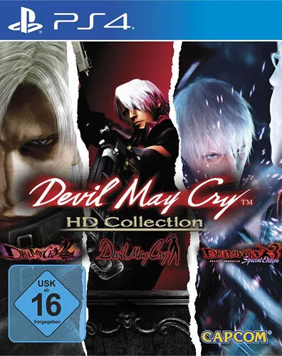 Devil May Cry HD Collection für PS4 - Action-Adventure Spiel für Sony PlayStation 4, erlebe die legendären Abenteuer in hochauflösender Grafik, USK ab 16 Jahren, von Capcom Germany.