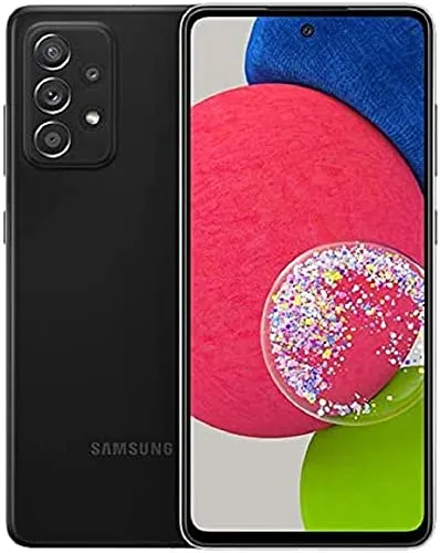 Samsung Galaxy A52s 128GB Schwarz - 5G Smartphone mit AMOLED Display - Simlockfreies Handy mit 64MP Kamera, schnellem 120Hz Display und IP67 Schutz. Ideal für langlebige Leistung und regelmäßige Sicherheitsupdates.