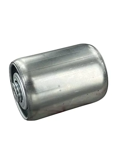 Rollentechnik Tragrolle Rolle Rollen Ø 50x1,5mm verzinkt EL: 73,5 mm für Paletten Rollenleiste Rollenschiene Palettenrollenschiene…