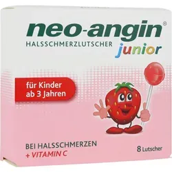 Neo-Angin Junior Halsschmerzlutscher 8 ST