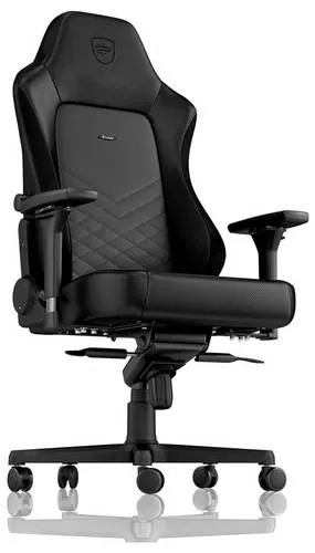 Noblechairs Hero Gamingstuhl - 150 kg Belastbarkeit, Ergonomischer PC Stuhl - Bürostühle für Gamer: Der Noblechairs Hero bietet ergonomischen Komfort mit verstellbarer Lendenwirbelstütze und atmungsaktiven Materialien, ideal für lange Gaming-Sessions.