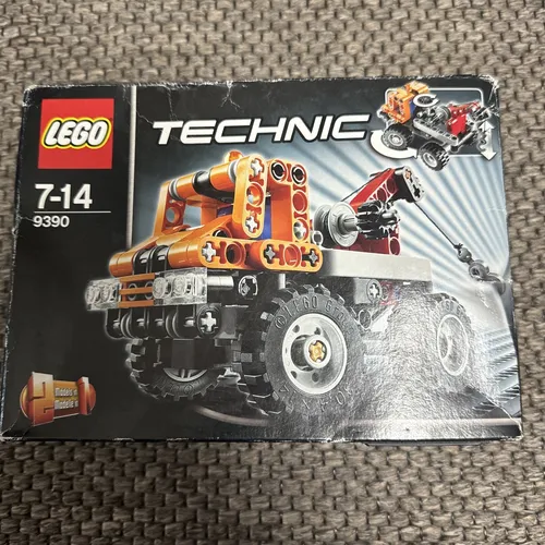 LEGO TECHNIC Mini Abschleppwagen (9390) - Neu & OVP - Entdecken Sie den LEGO TECHNIC Mini Abschleppwagen (9390) – ein detailreiches Modell für kreative Bauprojekte. Ideal für Technikliebhaber und Sammler, in originaler Verpackung.