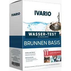 Brunnenwasser-BASIS: Wassertest für Hobbygärtner - Wassertest für Brunnen, prüft auf Schwermetalle und Stickstoffverbindungen. Ideal zur Sicherstellung der Wasserqualität für gesunde Pflanzen.