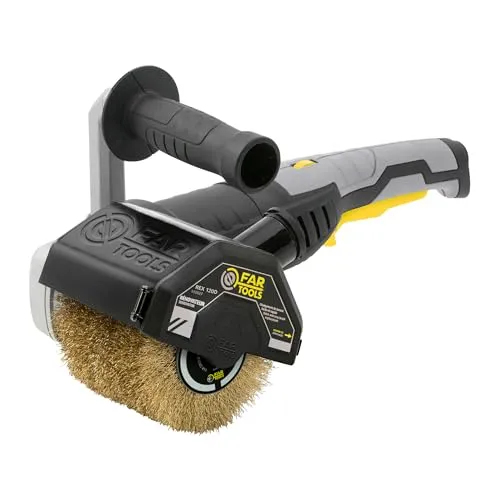 Fartools REX 120 Schleifmaschine - 1300 W, ergonomisch und vibrationsfreier Griff für effiziente Außenrenovierungen von Holz und Metall