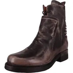 A.S. 98 Damen Elegante Stiefelette ARCHE B80231-201 Braun - Grau - 36 - Elegante Stiefelette aus hochwertigem Leder mit bequemem Blockabsatz und abriebfester Sohle. Ideal für Freizeit und Alltag, bietet sie stilvollen Komfort und sorgt für einen modischen Auftritt.