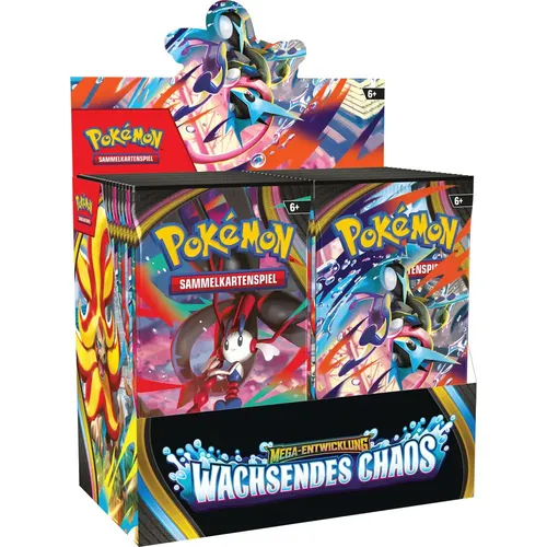 Pokémon-Sammelkartenspiel: Boosterpack Mega-Entwicklung - Wachsendes Chaos