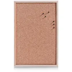 Zeller Present Pinnwand, Natur, Holz, Kiefer, 39.5x1.5x59 cm, Dekoration, Magnettafeln & Pinnwände, Memoboards