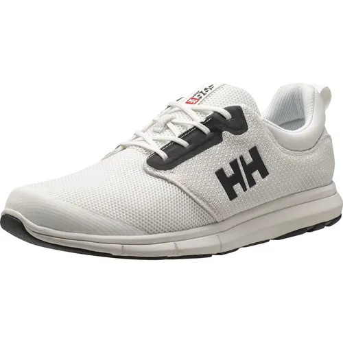 Helly Hansen Feathering Off White/Black 10.5 - Herren Schuhe - Entdecken Sie den Helly Hansen Feathering, einen leichten und stilvollen Schuh für den urbanen Alltag. Mit umweltfreundlichen Materialien und einer komfortablen EVA-Zwischensohle sind Sie bestens ausgestattet.
