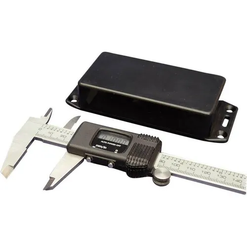 Hammond Kunststoffgehäuse IP54 Serie 1591 (Gehäuse) (1591ASFLBK)