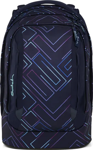 Satch Pack Schulrucksack ab 5. Klasse – Ergonomisch mit 30L Stauraum - Schulranzen mit 30 Litern Volumen und durchdachter Organisation. Ergonomisches Tragesystem für optimalen Komfort und Sicherheit durch reflektierende Materialien.