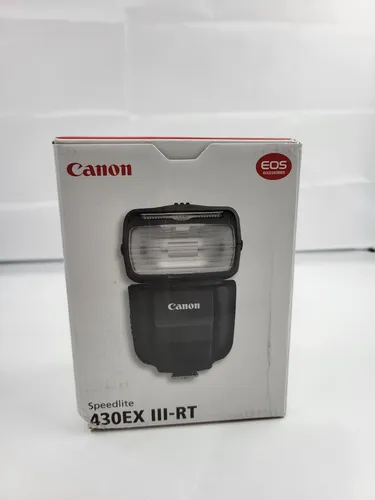 Canon Speedlite 430EX III-RT - Blitzgerät mit 100 € gratis Geschenkbox, ideal für kreative Fotografie und professionelle Ergebnisse