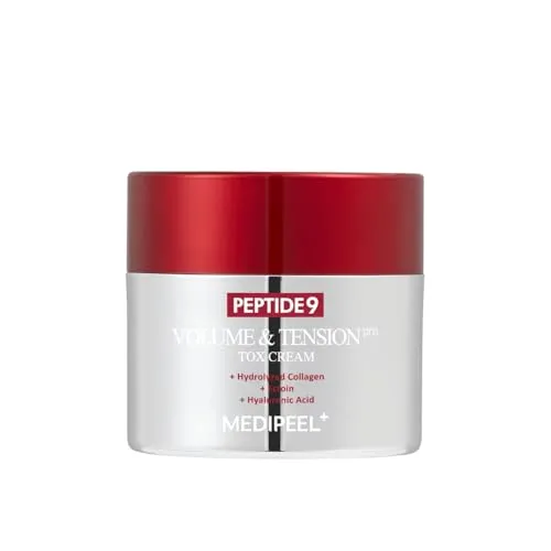 Medi-Peel Peptid 9 Volumen und Spannung Tox Creme Pro, 50 g - Tagespflege mit innovativer Peptidformel für Volumen und Spannkraft der Haut, ideal für die tägliche Anwendung.