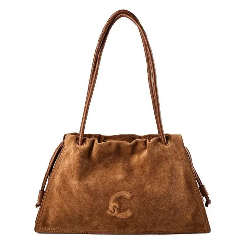 Coccinelle Dulse Schultertasche aus Leder 39 cm - stilvoll und praktisch - Handtaschen, elegante Schultertasche aus hochwertigem Leder in Braun, ideal für den täglichen Gebrauch und stilvolle Auftritte.