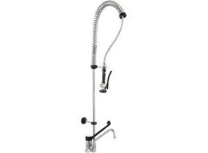 GastroHero Einloch Geschirrwaschbrause Profi 200 - Gastrogeschirrspüler mit hochwertiger Einloch Geschirrwaschbrause, inkl. Mischbatterie und Schwenkhahn für optimale Hygiene in der Gastronomie.