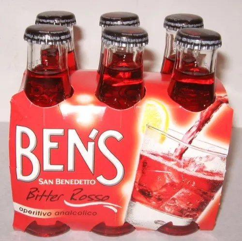San Benedetto Ben`s Bitter Aperitif Rosso 6 x 98 ml