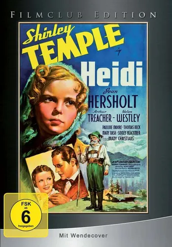 HEIDI Allan Dwan 1937 SHIRLEY TEMPLE Jean Hersholt DVD Neu