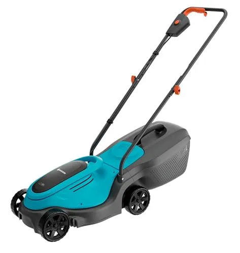 Gardena EasyMax 30/18V Ready-to-Use Set Akku-Rasenmäher - Rasenmäher für kleine Gärten: 30 cm Schnittbreite, kompakt, wendig und ideal für Flächen bis 150 m², inkl. POWER FOR ALL-Akku für flexible Nutzung.