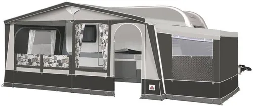 Dorema Ibiza 240 Vorzelt, (Gr.9), 850-875cm, 25mm Stahl-Gestänge