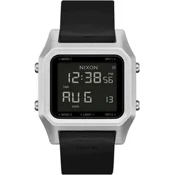 Nixon Herren Analog Quarz Uhr A1309-625-00 - Armbanduhren für Herren mit 100m Wasserdichtigkeit, ideal für Wassersportler und Outdoor-Aktivitäten. Komfortables, strapazierfähiges Silikonarmband und vielseitige Funktionen wie Chronograph und Timer.