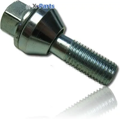 X-Parts Lochkreisänderung Versatzschraube Gewinde: M12 x 1,25 Schaftlänge: 41mm Kegelkopf verzinkt