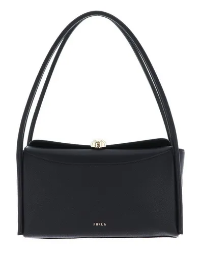 Furla Nicole Schultertasche M – Elegante Leder-Handtasche 29 cm schwarz - Stylische Furla Nicole Schultertasche aus hochwertigem Leder, ideal für den täglichen Gebrauch. Perfekte Größe für Essentials und ein elegantes Design, das jedes Outfit ergänzt.
