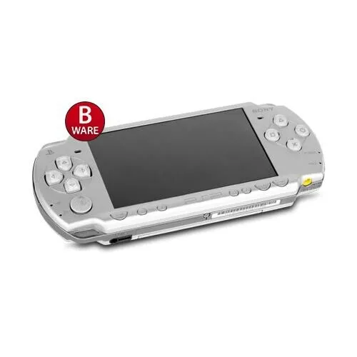 Sony PSP 2004 Slim & Lite Konsole in Silber OHNE Ladekabel - Zustand Gut
