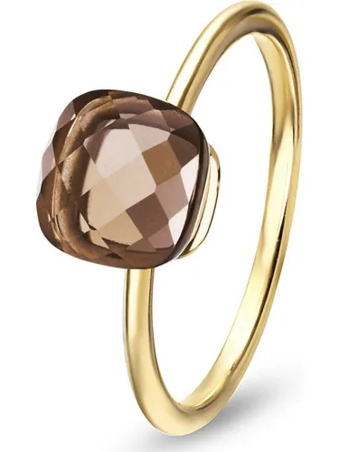 CHRIST Goldring 585er Gelbgold mit lila Amethyst - Fingerringe aus 585er Gelbgold, filigrane Fassung mit einem strahlenden lila Amethyst für einen frischen Farbakzent bei jedem Look.