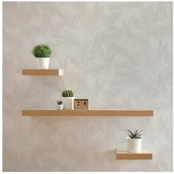 Tadessi Vliestapete Tapete Wald und Blätter Camilla M1-No.579, Vliestapete, Beige, Starke Struktur beige