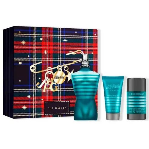 Jean Paul Gaultier Le Male Edit Etui 125 ml – Geschenkset für Herren - Elegantes Geschenkset mit dem ikonischen Herrenduft von Jean Paul Gaultier. Ideal für besondere Anlässe und stilbewusste Männer.