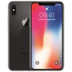 APPLE iPhone x 64 GB Space Grey A1865 US-Version MQA52LL/A - Dunkelgrau/Grau/Hellgrau/Schwarz