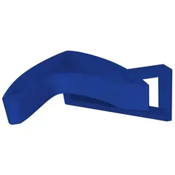fossi3D Wandhalter Wandhalterung kompatibel für BlueBrixx 104180 Star Trek USS Enterprise blau
