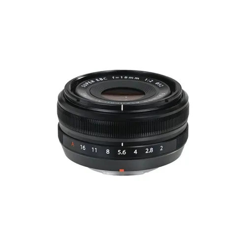 Fujifilm XF 18mm f/2,0 R - Kompaktes Weitwinkelobjektiv - Objektive, lichtstark mit schnellem Autofokus, ideal für Landschafts- und Streetfotografie
