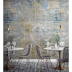 Fototapete MARBURG "Rana", gelb, B:2,65m L:3,4m, Vlies, Tapeten, moderne Tapete für Wohnzimmer Schlafzimmer Küche