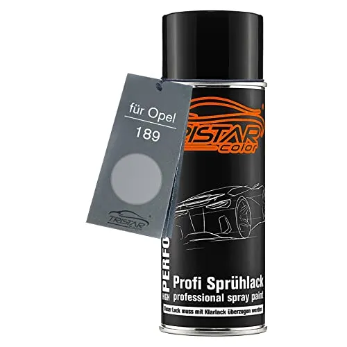 TRISTARcolor Autolack Spraydose für Opel 189 Flip Chip Metallic/Diamant Blau Metallic Basislack Sprühdose 400ml