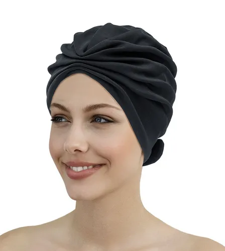 Fashy Badekappe - Badehaube Badekappe Bademode Damen Schwarz 3471-20