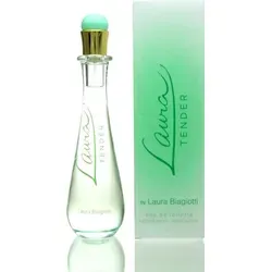 Laura Biagiotti Laura Tender Eau de Toilette 25 ml - Damenduft mit fruchtig-floralem Aroma, das feminine und selbstbewusste Frauen anspricht. Der grüne Flakon symbolisiert Frische und Leichtigkeit – ein unwiderstehlicher Charme für jede Gelegenheit.