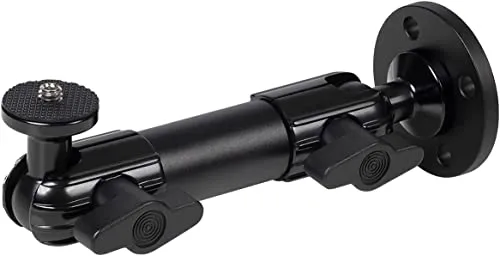 Elgato Wall Mount - Hochwertiger horizontaler Gelenkarm für 1/4"-Gewinde, ideal für Beleuchtung und Kameras beim Streaming und in Studios
