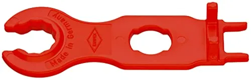 KNIPEX Montagewerkzeug-Set, 2-teilig, Werkzeug-Set, zwei Montagewerkzeuge, für PV-Stecker MC4 montieren und lösen, MC4-Stecker, 97 49 66 2