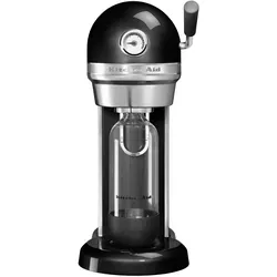 KitchenAid Sodastream Artisan Wassersprudler Onyx Schwarz - Wassersprudler für frisches Sprudelwasser, individuell einstellbare Karbonisierung, inklusive CO2-Zylinder für bis zu 60 Liter, robustes Design und einfache Reinigung.