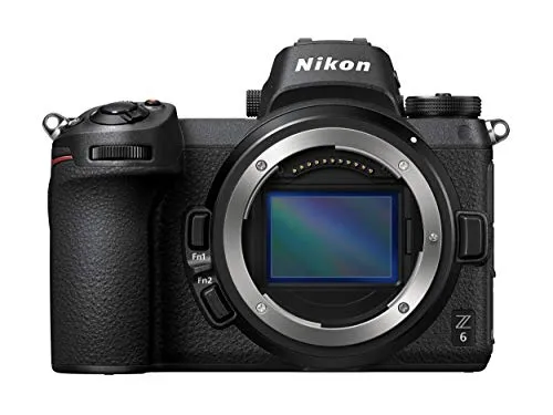 Nikon Z 6 Spiegellose Vollformat-Kamera - Spiegelreflex- & Systemkameras mit 24,5 MP, 5 Achsen-Bildstabilisator und 4K UHD Video für beeindruckende Bildqualität und kreative Freiheit.