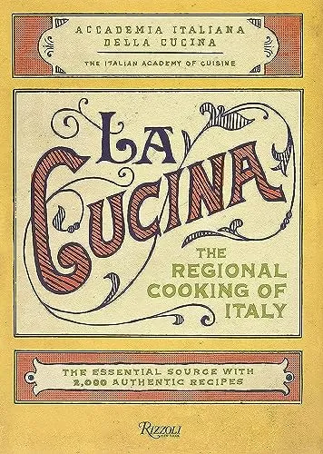 La Cucina: The Regional Cooking of Italy - Rizzoli - Kochbuch über die regionale italienische Küche, ideal für Feinschmecker und Kochbegeisterte, gebrauchtes Exemplar in gutem Zustand.