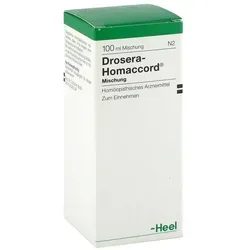 Drosera Homaccord Tropfen - Arzneimittel zur Unterstützung bei Atemwegserkrankungen, enthält homöopathische Wirkstoffe für sanfte Linderung.